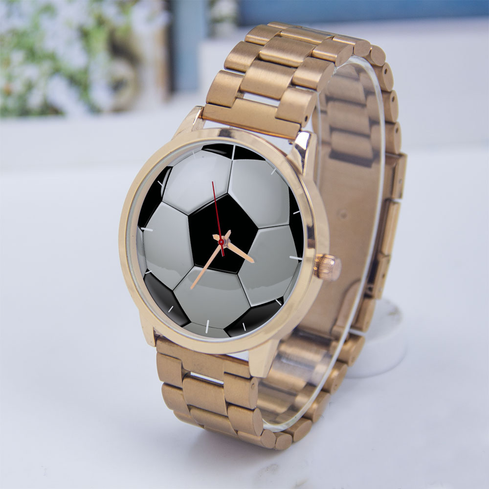 Watch Accessories - Fútbol Diseño de fútbol Fans Plata