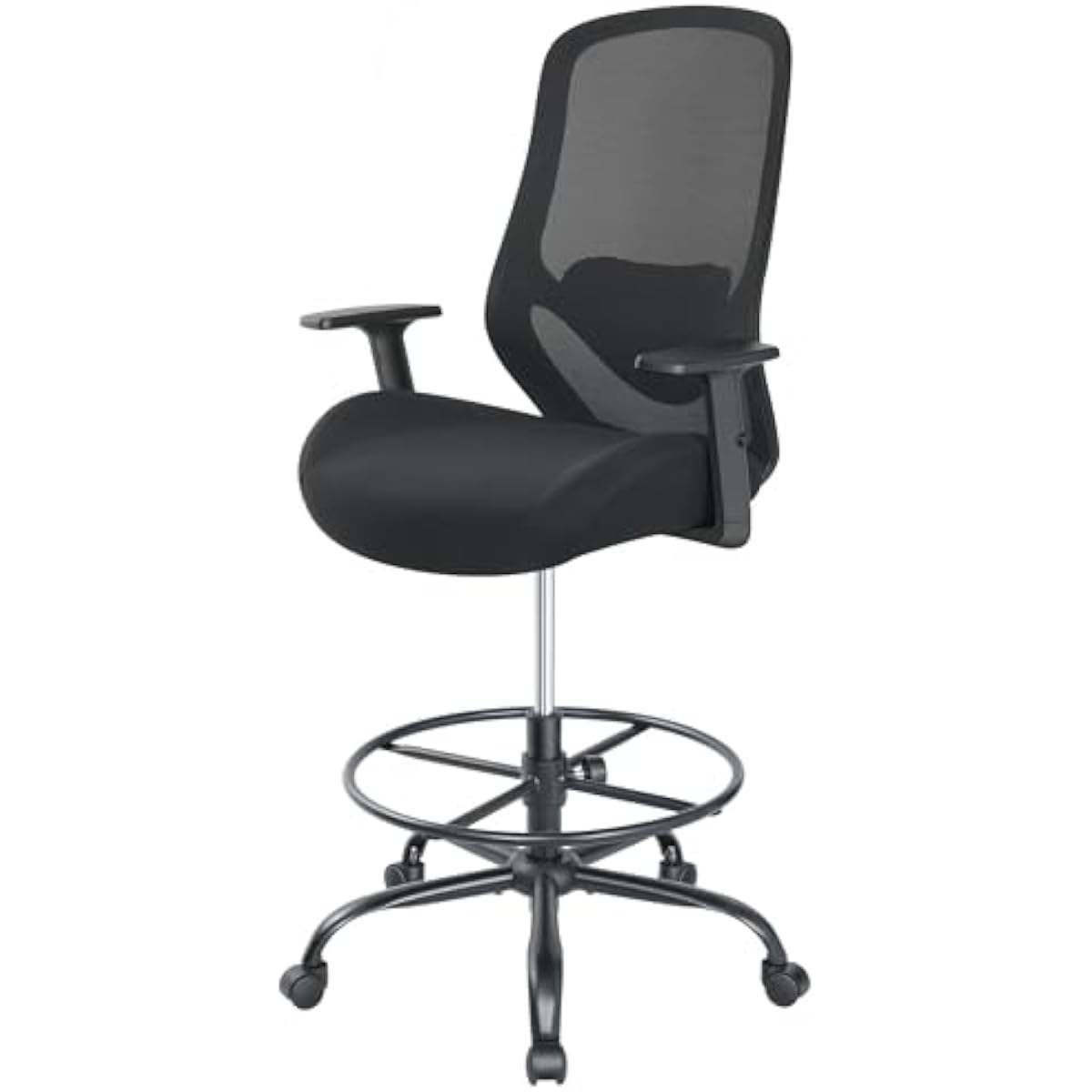 Rings - Silla ergonómica alta para dibujo técnico,