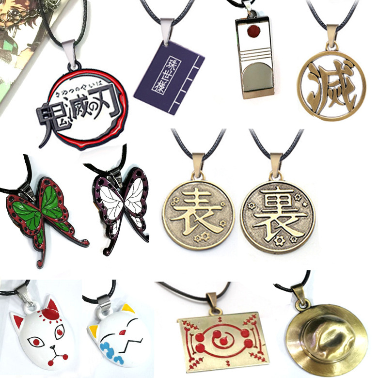 Anime Pendant Necklace - Collar con colgante de Anime Demon