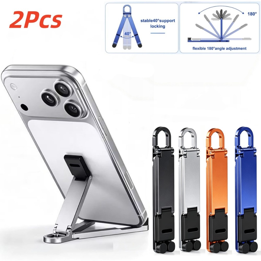Watch Accessories - Soporte plegable para teléfono con llavero