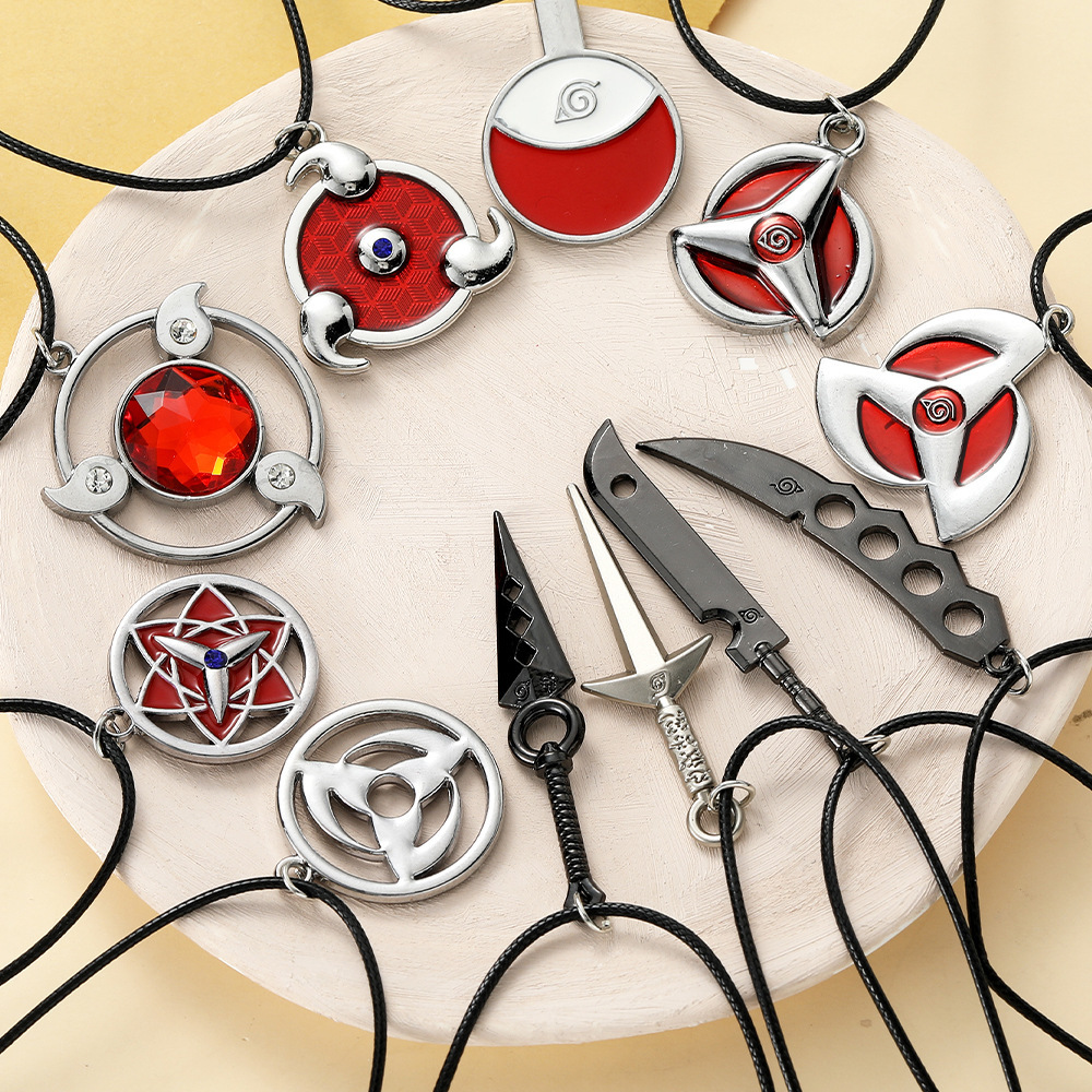 Anime Pendant Necklace - Collar con Colgante de Naruto Uzumaki,