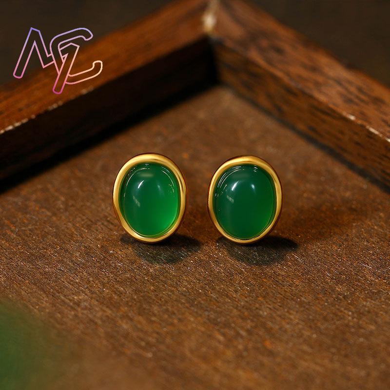 Pendientes de Jade Natural ver - Earrings reseña y precio
