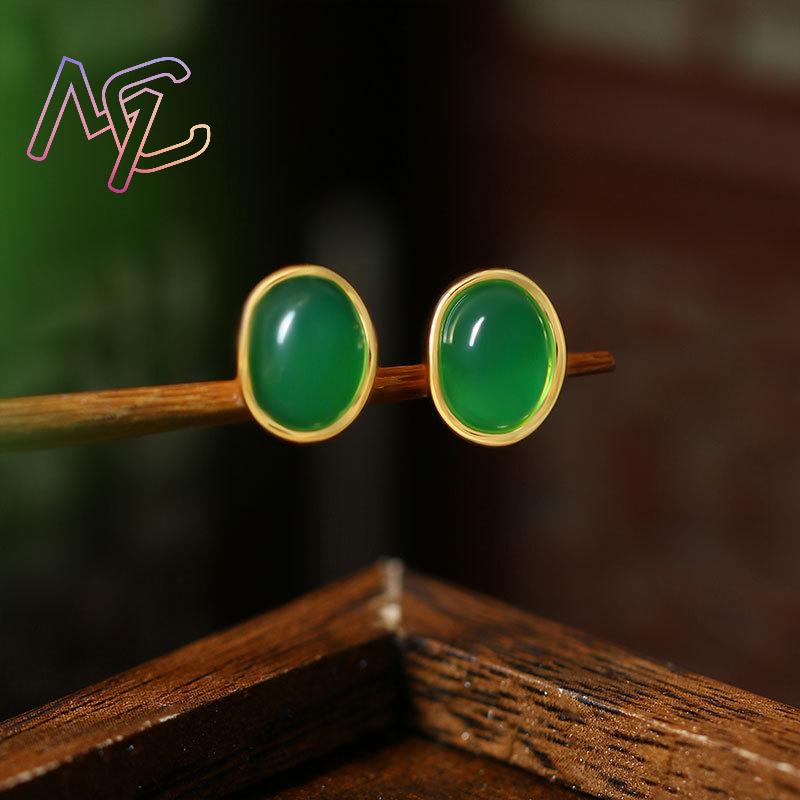 Pendientes de Jade Natural ver - Earrings reseña y precio