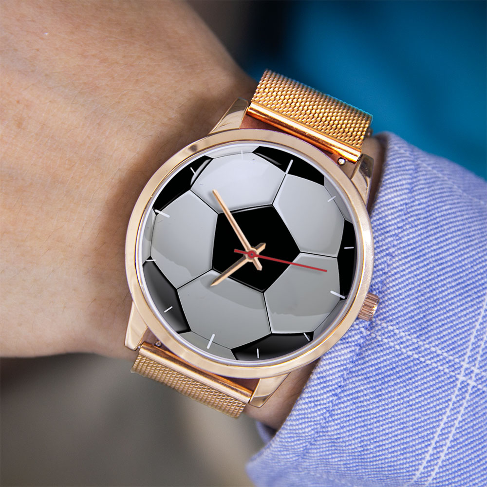 Fútbol Diseño de fútbol Fans P - Watch Accessories reseña y precio