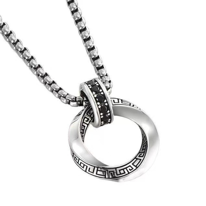Collar de plata de ley 925 con - 925 Sterling Silver Chain Necklace Men reseña y precio