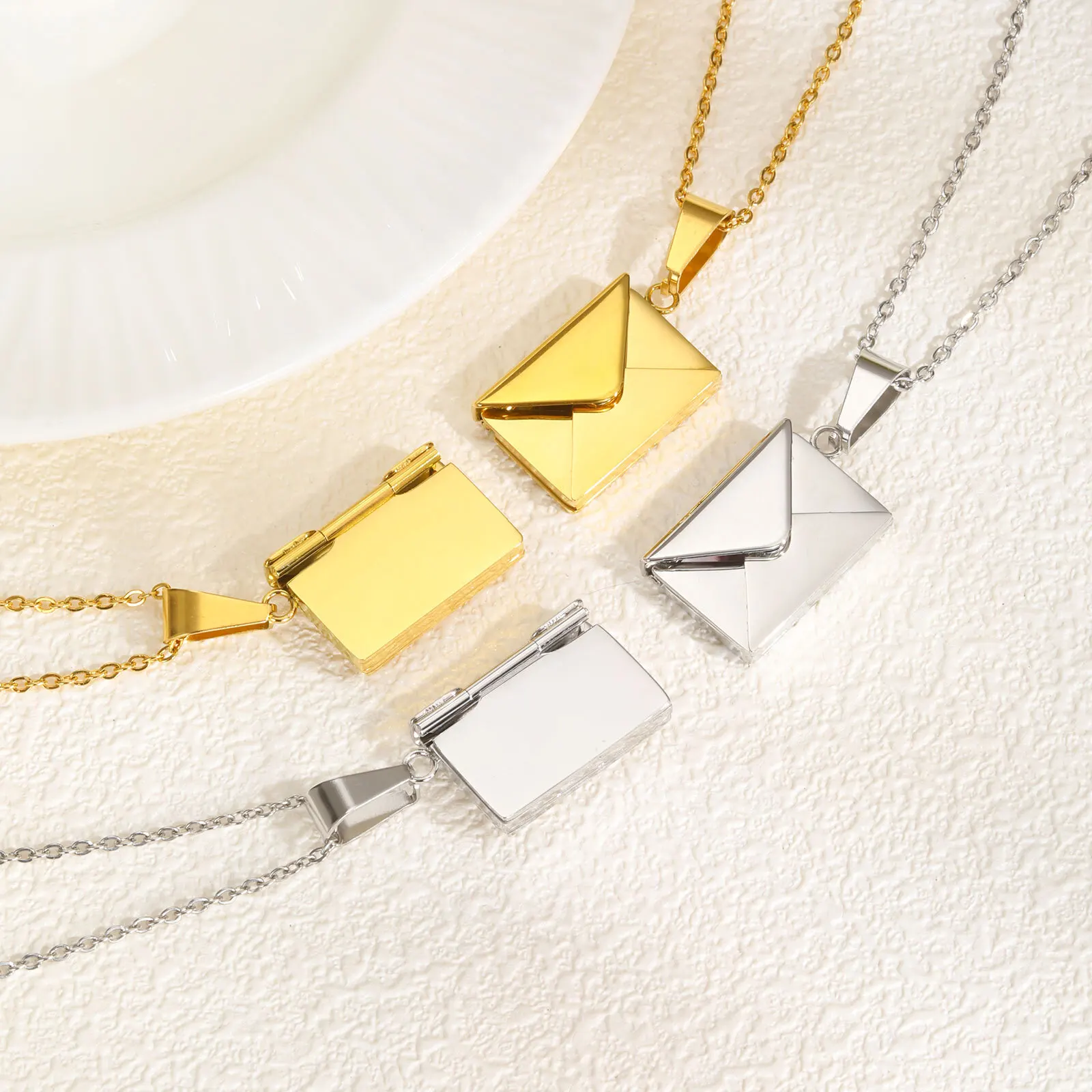 Collar con medallón de foto pe - Custom Name Necklace Stainless Steel reseña y precio