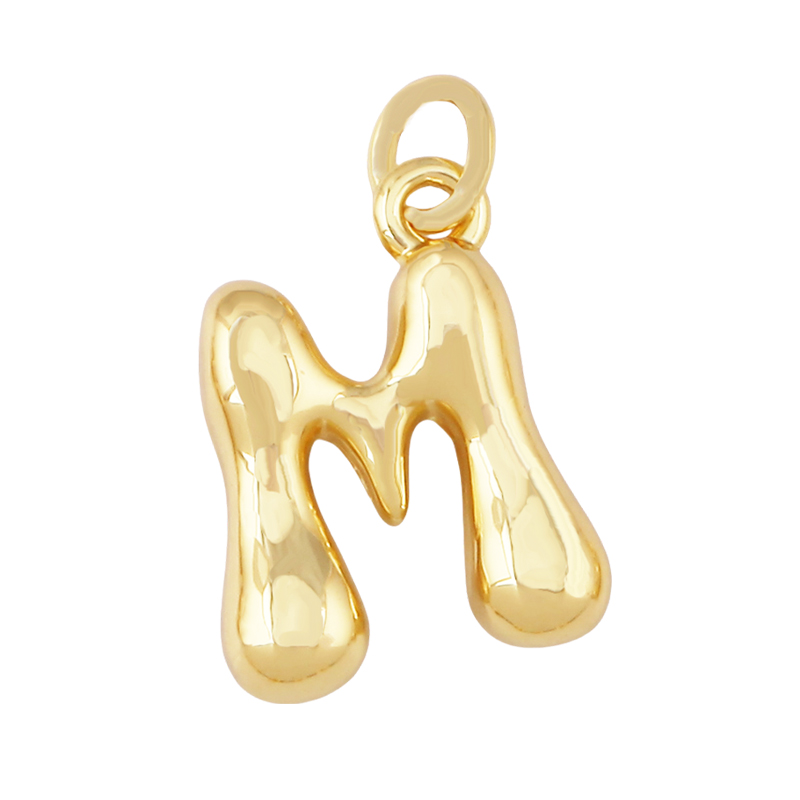 Lote de 3 colgantes de latón c - Initial Letter Necklace 18K Gold reseña y precio