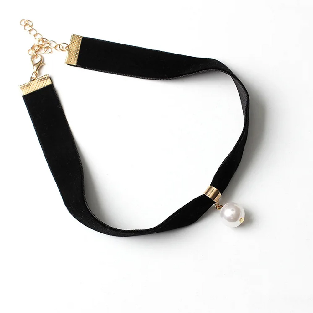 Gargantilla Sencilla Vintage c - Pearl Choker Necklace Vintage reseña y precio