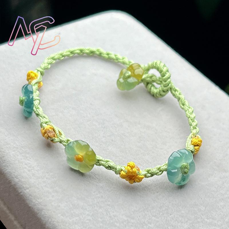 Pulsera de flores de jadeíta d - Bracelets reseña y precio