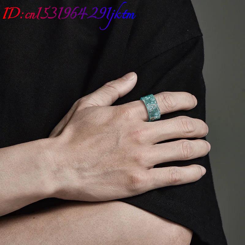 Anillo de Buda de Jadeíta Birm - Rings reseña y precio