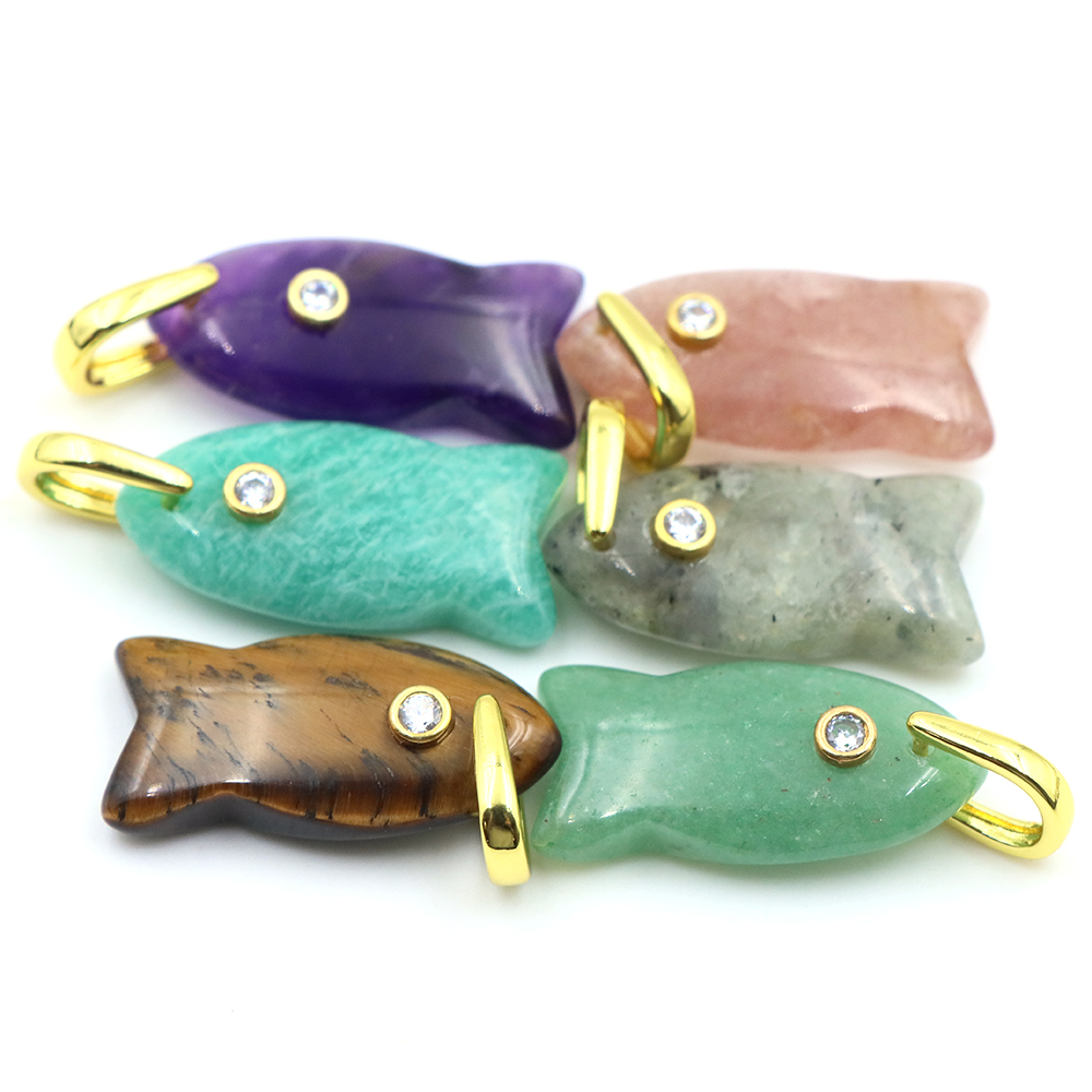 Colgante de piedra natural con - Crystal Pendant Necklace Natural Stone reseña y precio